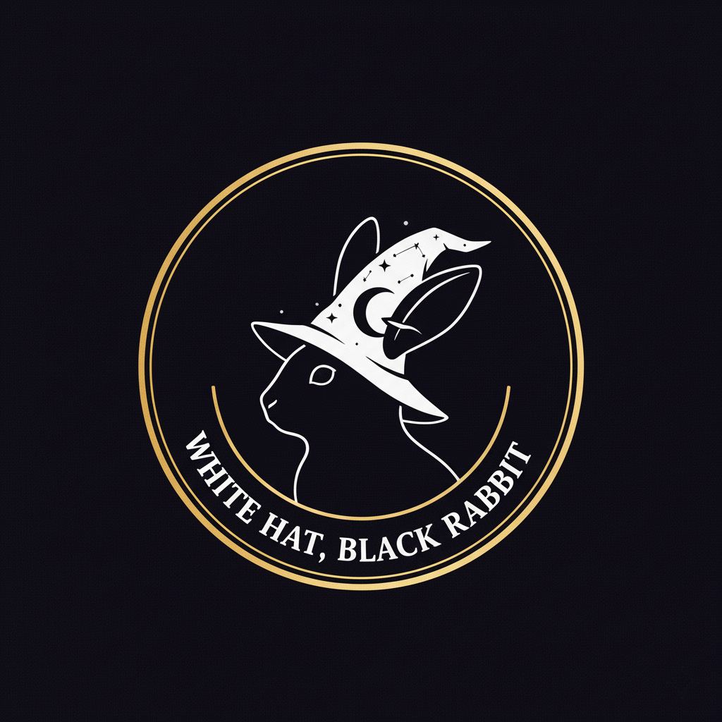 White Hat Black Rabbit Logo